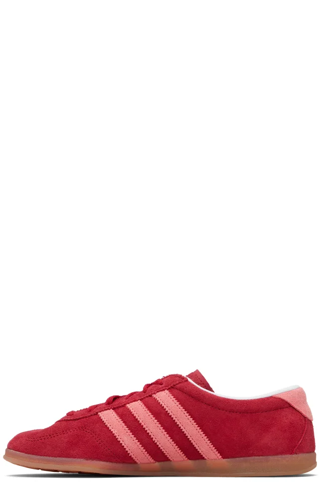 adidas Originals Red Gazelle Lo Pro Sneakers, photo 3 of 5 from SSENSE