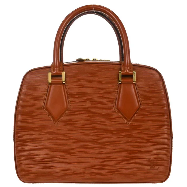 Louis Vuitton Brown Epi Sablon Handbag M52043 in Brown Leather from AMORE Vintage Tokyo