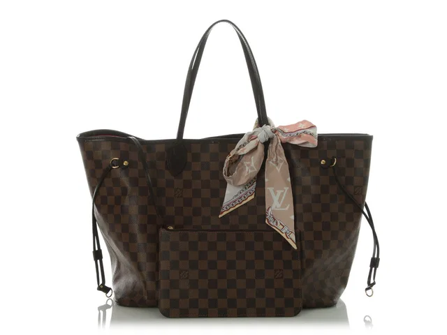 Louis Vuitton Damier Ebène Neverfull GM NM in Brown Canvas from Ann's Fabulous Finds