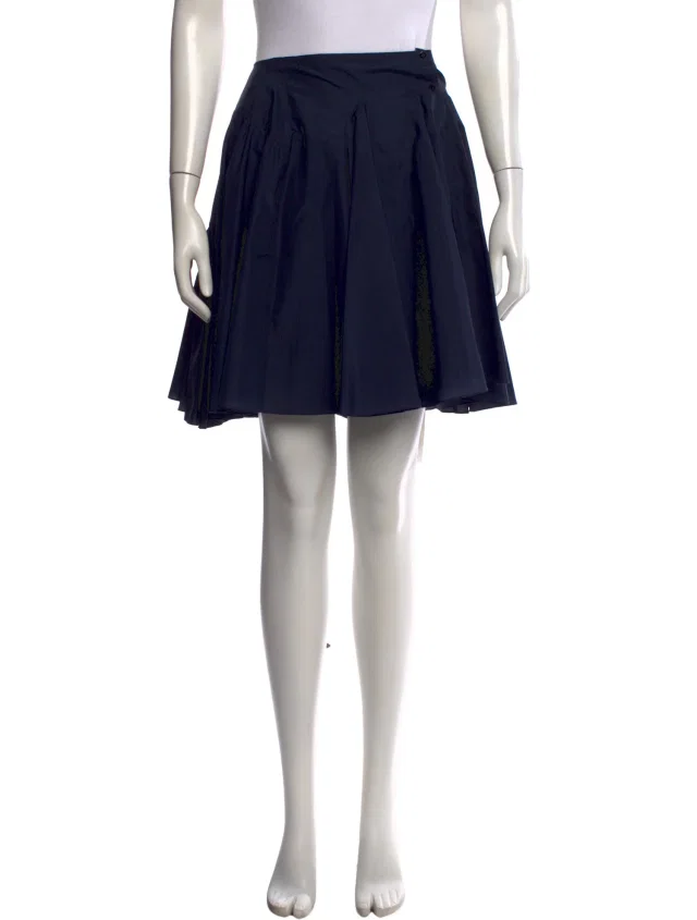 Alaïa Silk Mini Skirt in black Silk from The RealReal