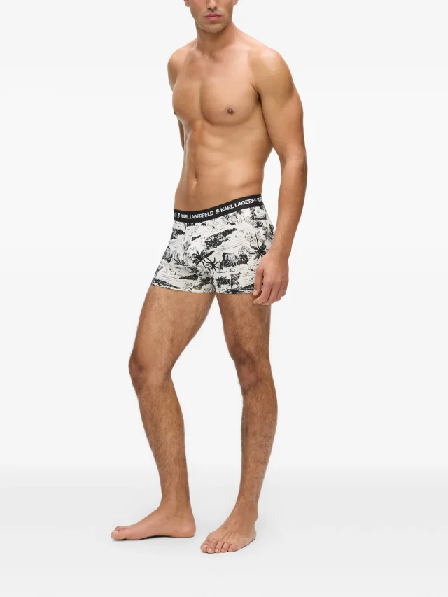 Karl Lagerfeld Villa la Vigie boxers, photo 2 of 2 from FARFETCH