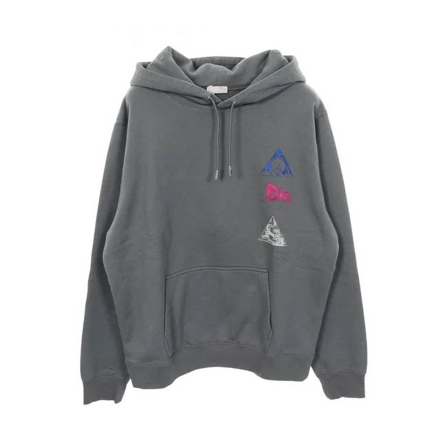 Dior Hoodie Back Print Brushed Lining Cotton from The Reluxe