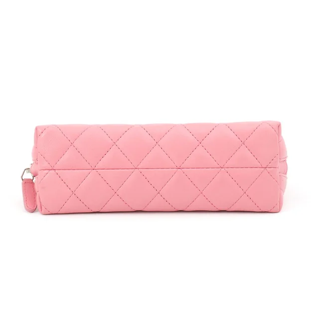 Chanel Matelasse Pouch PinkA48985 Lambskin in Lambskin from GALLERY RARE, photo 3 of 15