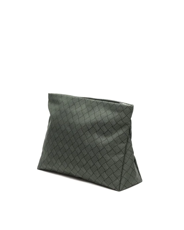 Bottega Veneta Large Travel Pouch in Canvas from A Retro Tale, photo 3 of 8