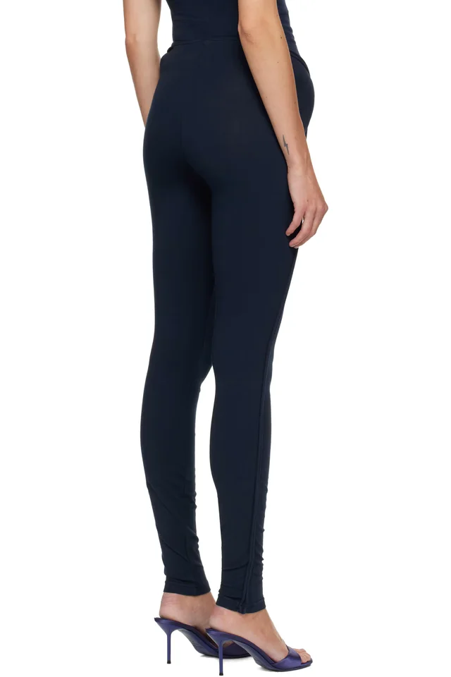 Ottolinger Navy Sculpted Hip Leggings, photo 3 of 4 from SSENSE