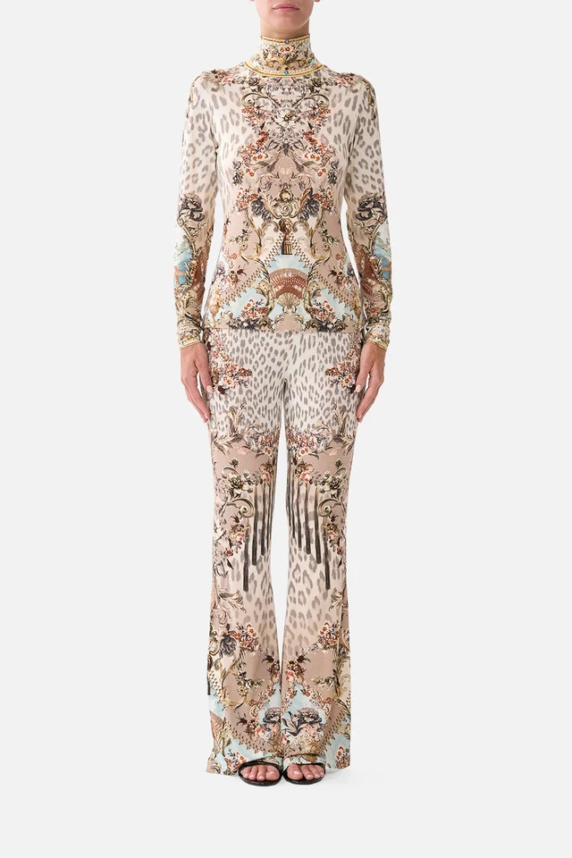 Camilla eBoutique HIGH WAISTED FLARED TROUSER ARANJUEZ ANIMALIA from CAMILLA, photo 1 of 1