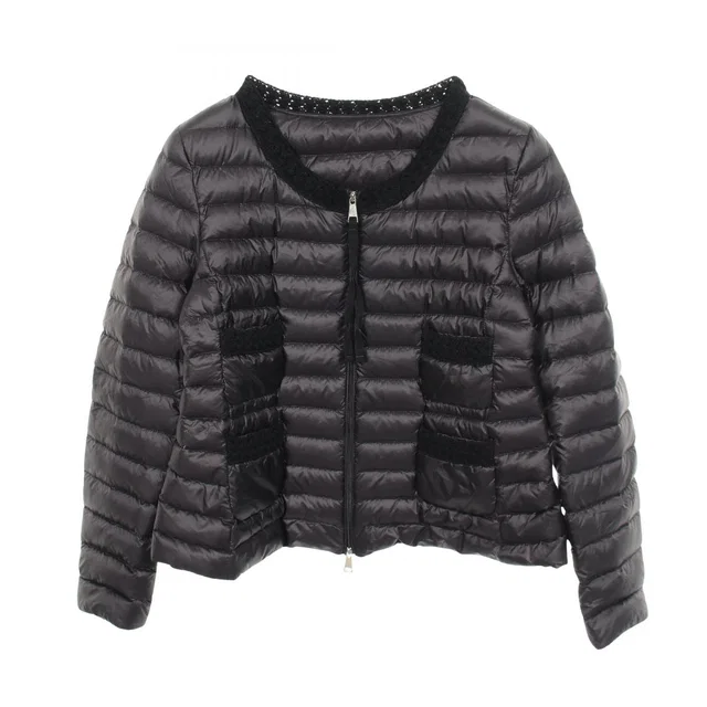 Moncler Down Jacket Croissant Nylon in Nylon from The Reluxe
