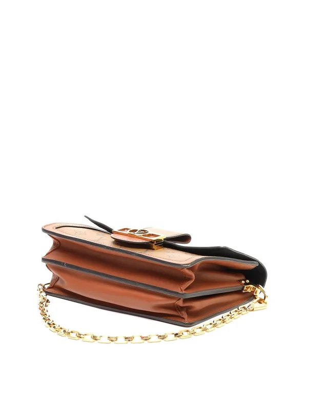 Louis Vuitton Monogram Reverse Dauphine MM Bag in Canvas from A Retro Tale, photo 4 of 13