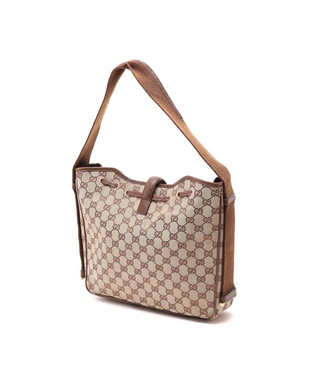 Gucci GG Canvas Shoulder Bag in Canvas from A Retro Tale, photo 3 of 9