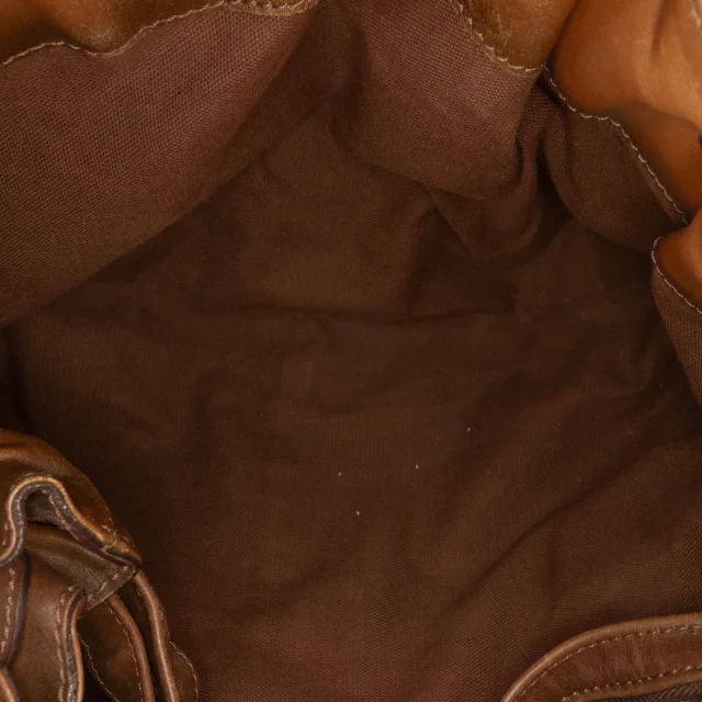 Beige Burberry House Check Canvas Beaton Shoulder Bag in Beige Canvas from Designer Revival, photo 4 of 7
