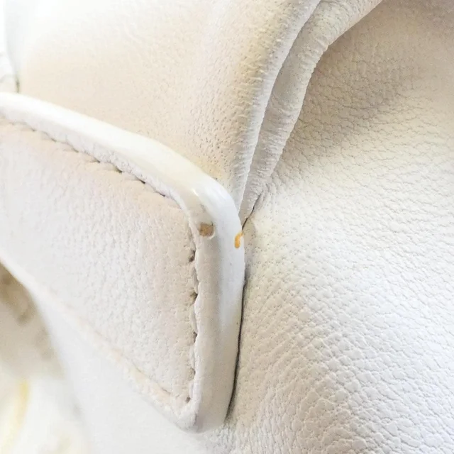 Jimmy Choo Rucksack backpack in WHITE / SILVER metal fittings leather from KOMEHYO, photo 3 of 9