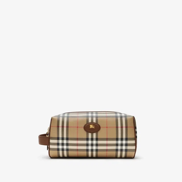 Burberry Archive Check Wallet — Beige in Beige Woven leather from HEWI