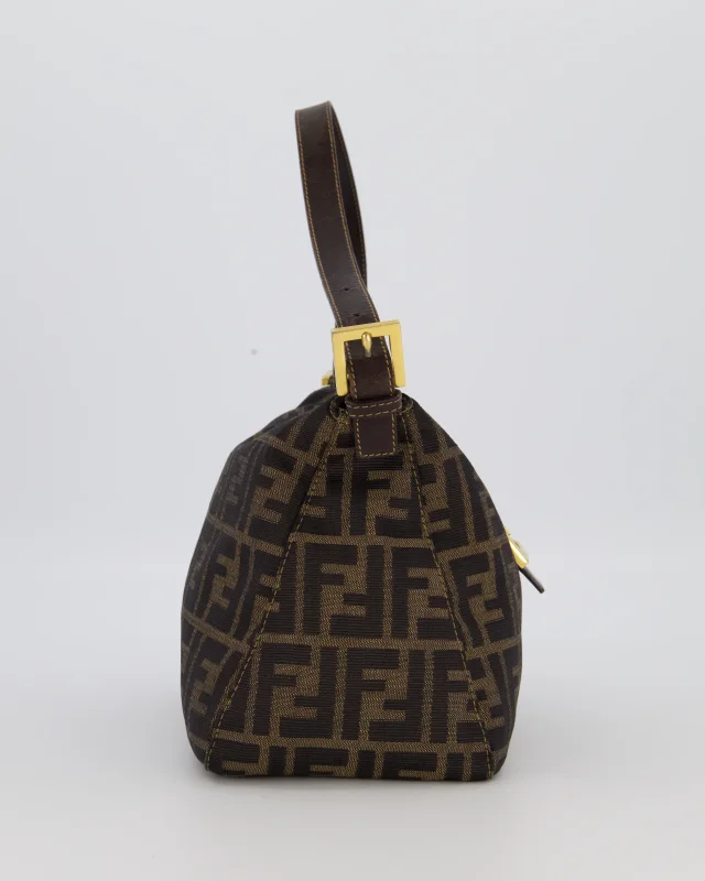 Fendi Vintage Zucca Tobacco Bag in Brown Coated canvas from Sellier, photo 3 of 4