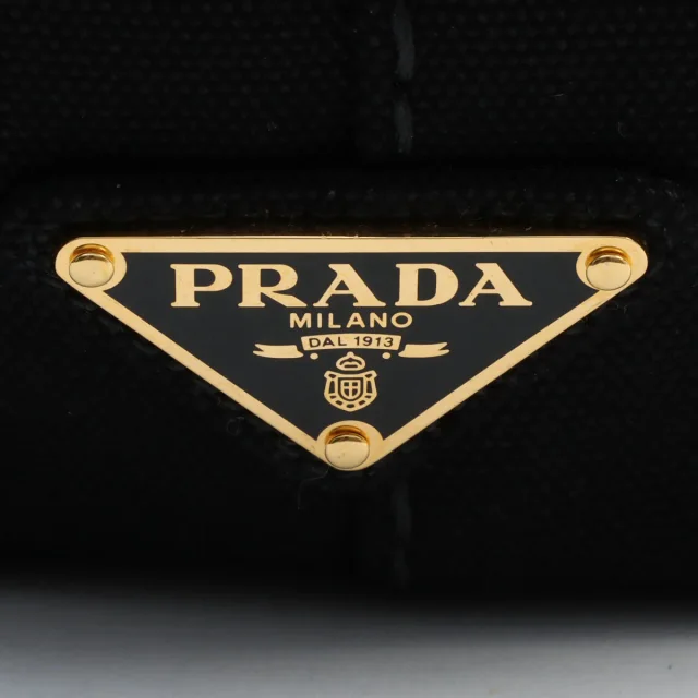 Prada Canapa 2-way bag black from VINTAGE QOO TOKYO, photo 5 of 18
