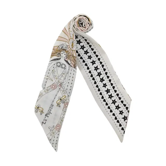 Dior La Papesse Silk Mitzah Scarf in multicolor Silk from Grailed