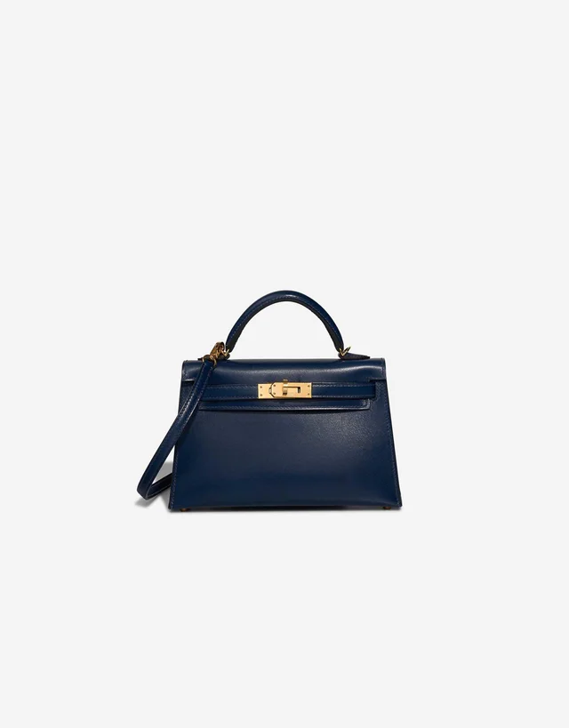 Hermès Kelly Mini Epsom Bleu Saphir from SACLÀB