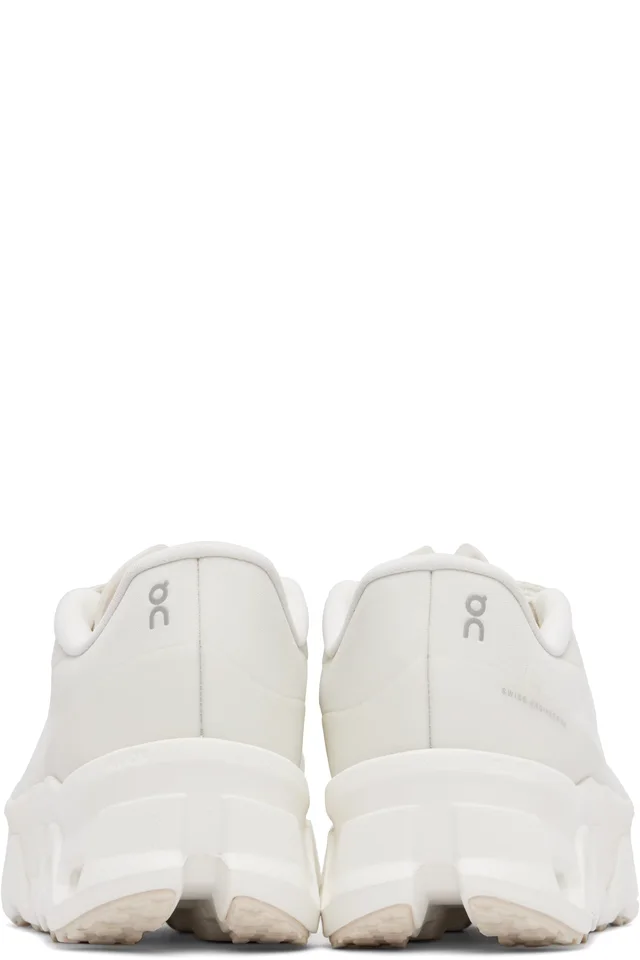 POST ARCHIVE FACTION (PAF) White On Edition Cloudmonster Hyper Sneakers, photo 2 of 5 from SSENSE