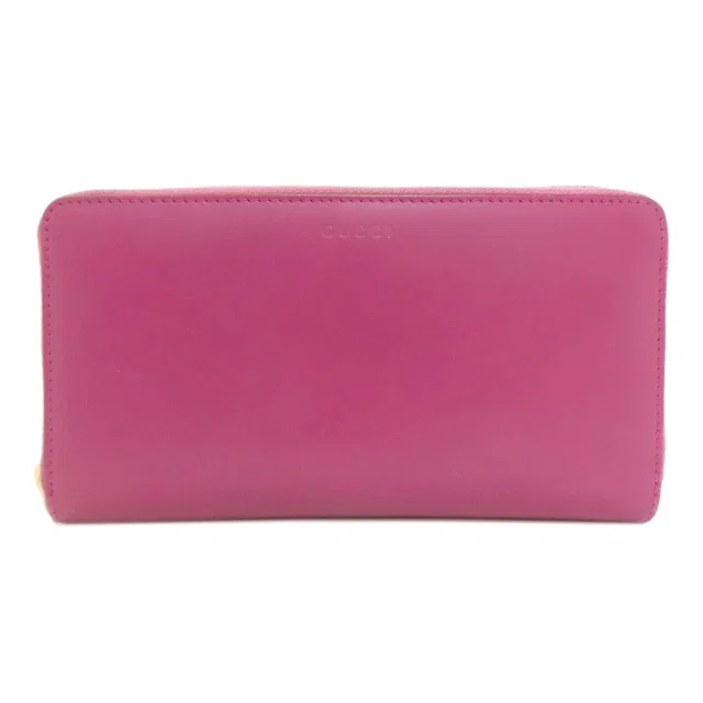 Gucci Logo Wallet Leather in Leather from The Reluxe