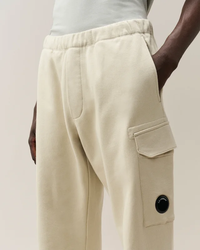 C.P. Company Diagonal Raised Fleece Lens Cargo Sweatpants, photo 4 of 5 from SENSER