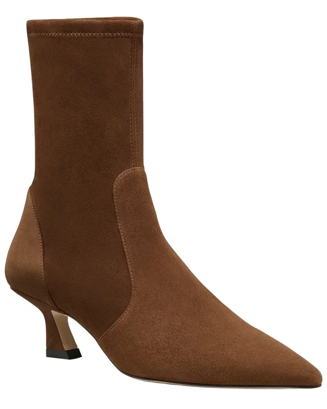 Stuart Weitzman Vinnie Suede Bootie 50, image 1 of 1 from Gilt