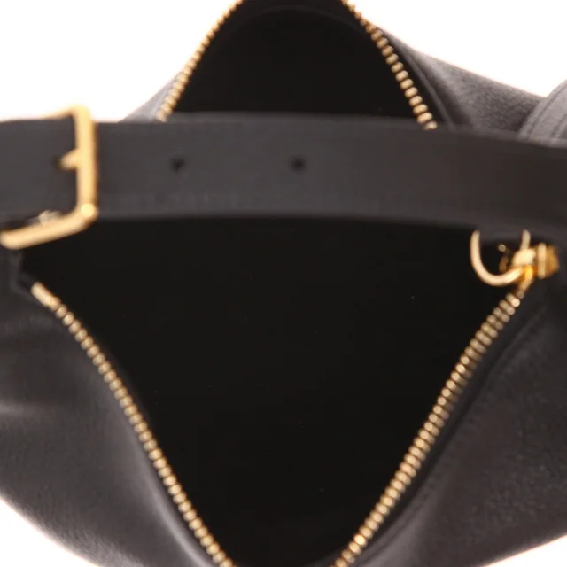 Celine Lulu Teen shoulder bag in Black Caviar leather from Collector Square, photo 5 of 5