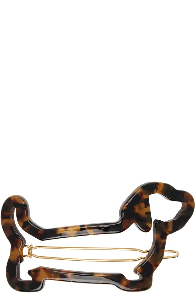 Thom Browne Brown Acetate Hector Hair Clip from SSENSE, photo 1 of 1