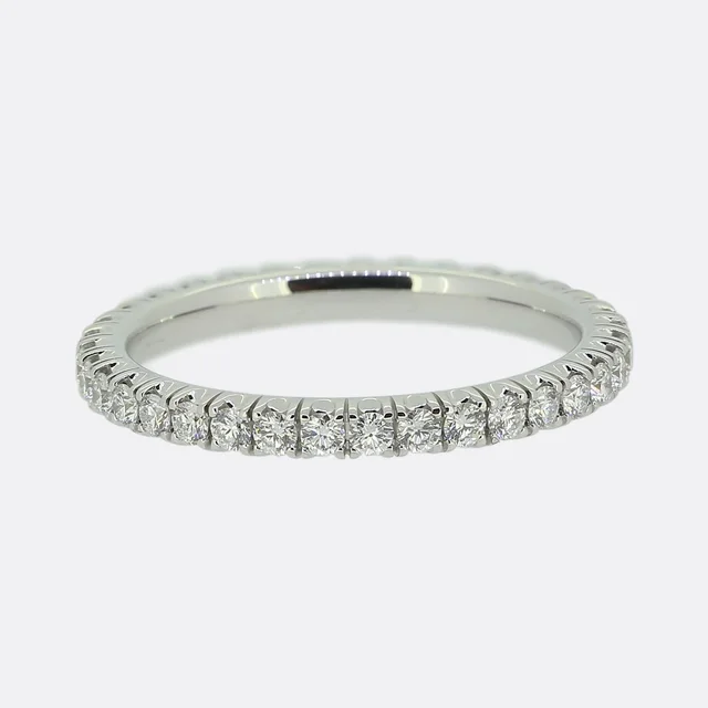 Etincelle De Cartier Diamond Wedding Ring Size I (48) from The Vintage Jeweller