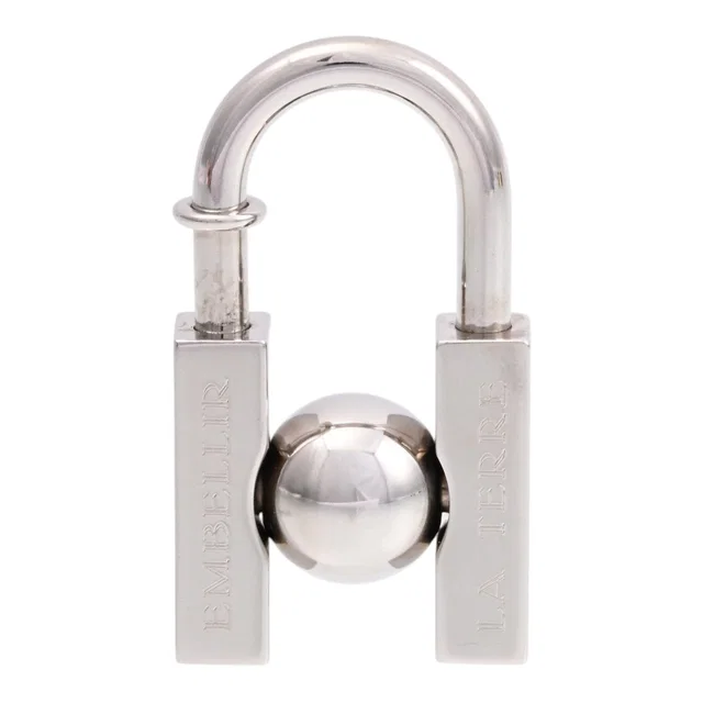 Hermès 2001 H Cadena Charm, Silver in Silver from VINTAGE QOO TOKYO