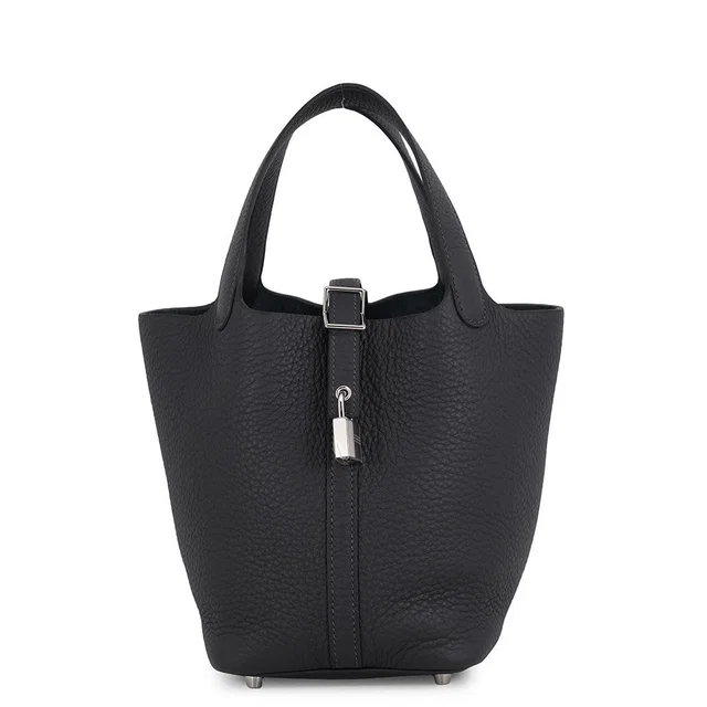Hermès Picotin Lock Caban Taurillon Clemence Size PM in Clemence leather from GALLERY RARE