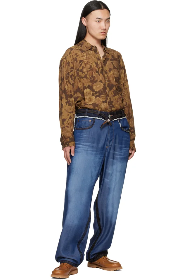 Magliano Blue Stormy Super Jeans, photo 4 of 4 from SSENSE