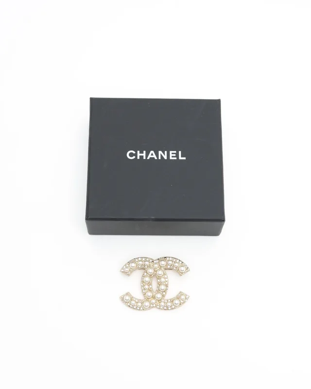 Chanel CC Brooch from A Retro Tale, photo 2 of 4