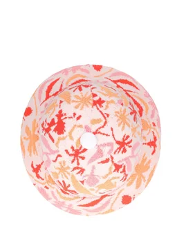 Kangol Bucket hat with floral details in 46% Modacrylic, 37% Polyester, 100% Nylon, photo 6 of 6 from LUISAVIAROMA