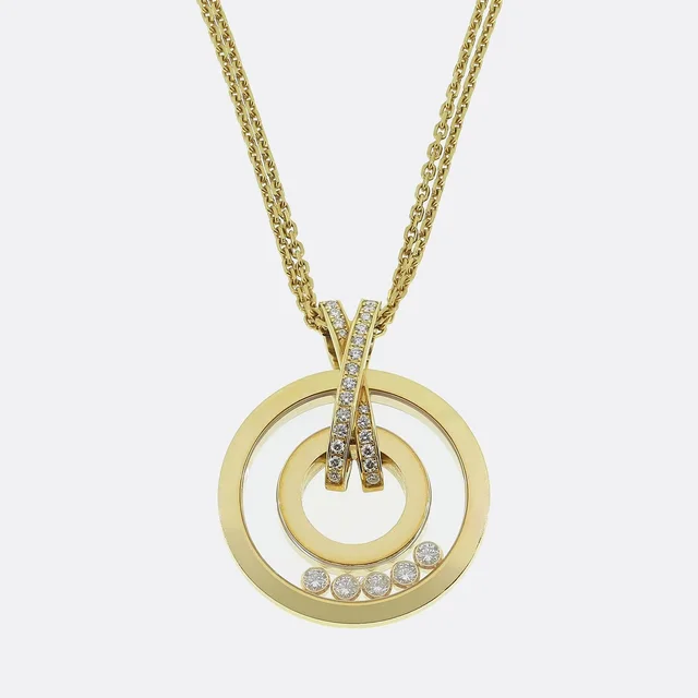 Chopard Happy Spirit Diamond Pendant Necklace from The Vintage Jeweller