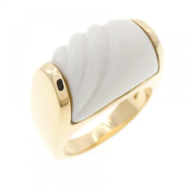 Bvlgari Tronchetto Ring Gold in Gold Ceramic from The Reluxe