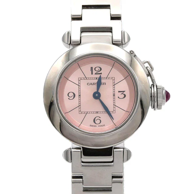 Cartier Miss Pasha Stainless Steel Ladies Watch from LuxUness
