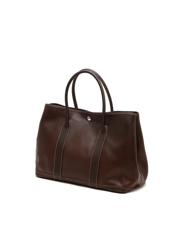 Hermès Garden Party 36 Amazonia Tote Bag in Leather from A Retro Tale, photo 2 of 2