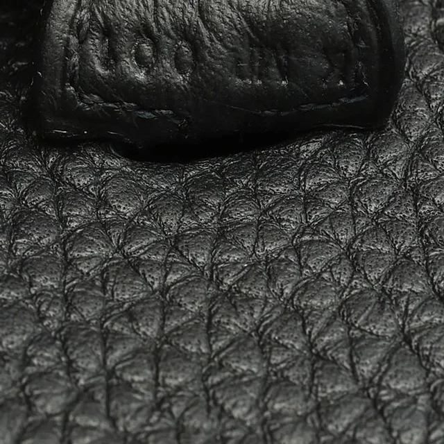 Hermès Evelyne 16 TPM Taurillion Clemence Noir Bag in Black Clemence leather from A Retro Tale, photo 9 of 10
