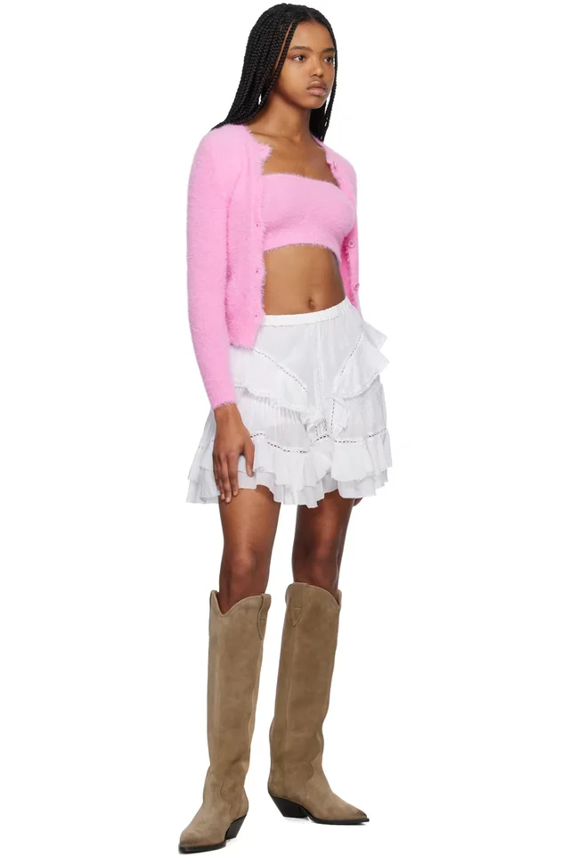 Isabel Marant Etoile Pink Ollie Camisole, photo 4 of 4 from SSENSE