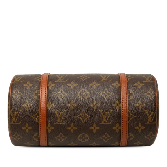 Brown Louis Vuitton Monogram Papillon 26 Handbag in Brown Coated canvas from Designer Revival, photo 2 of 2