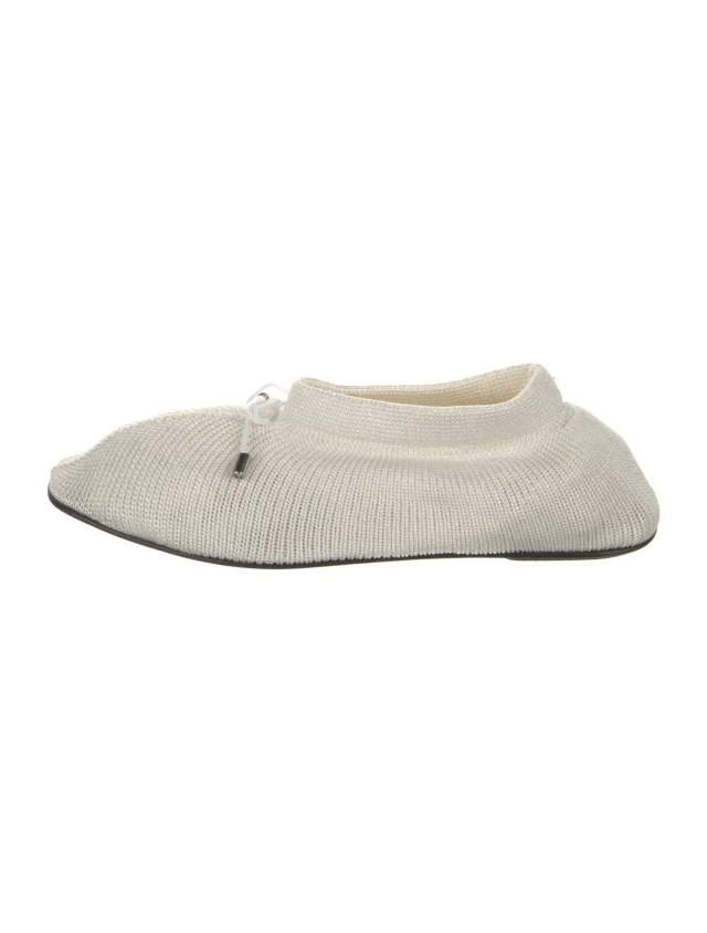 TOTEME shoes in white from The RealReal