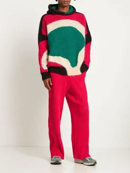 Bonsai Straight Trousers with Drawstring in 93% Cotton, 7% Lycra®, photo 2 of 6 from LUISAVIAROMA