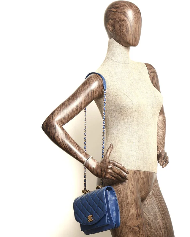 Chanel Chain Handle Flap Bag in Caviar leather from A Retro Tale, photo 11 of 11