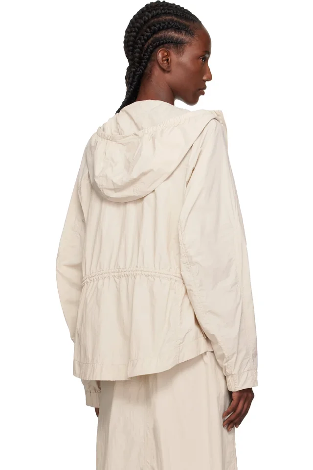 Holzweiler Beige Lt Track Jacket, photo 3 of 4 from SSENSE