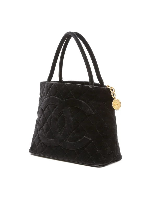 Chanel Velvet Medallion Bag in Velvet from A Retro Tale, photo 2 of 8