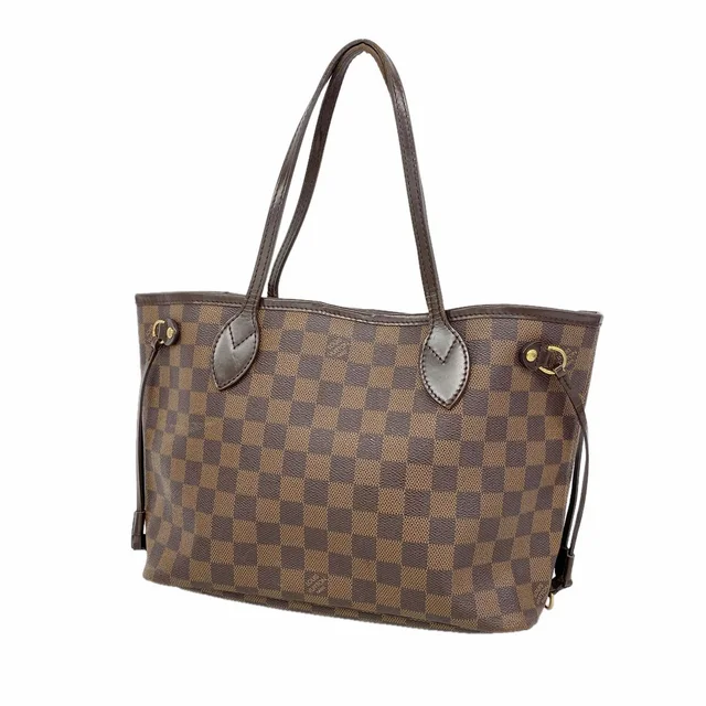 Louis Vuitton Tote Bag Damier Neverfull PM Ebene in Brown from The Reluxe