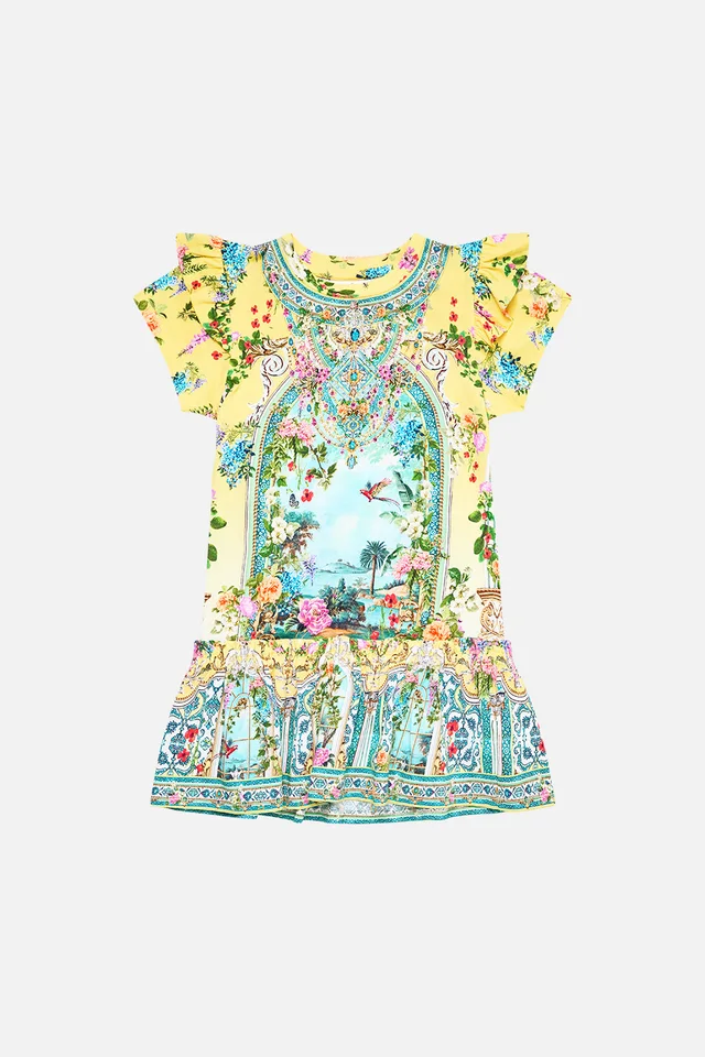 Camilla eBoutique KIDS TEE MINI DRESS WITH FRILL SHOULDER AND HEM TALES OF TOPKAPI PALACE from CAMILLA, photo 1 of 1