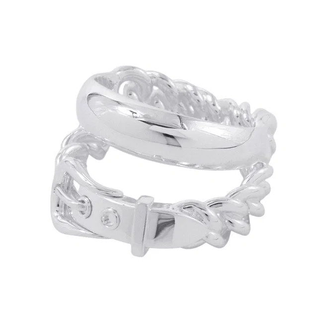 Hermès Ring Boucles Sellier Inflexible from The Reluxe