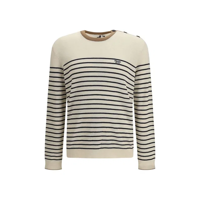 Prada Multicolor Wool Oves Aries Sweatshirt in Multicolor Wool from HEWI