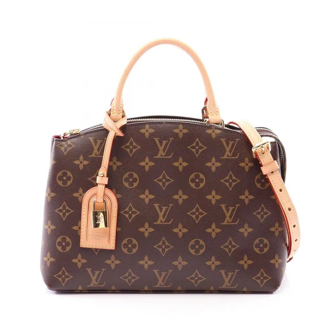 Louis Vuitton Handbag Petit Palais PM 2-Way Canvas Leather in Canvas from The Reluxe