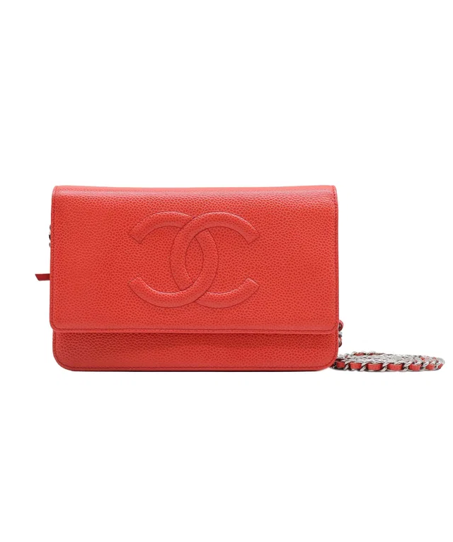 Chanel Timeless CC WOC Red Caviar SHW #17 in Red Caviar leather from Luxury Promise